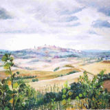 Tuscan Hilltop Town