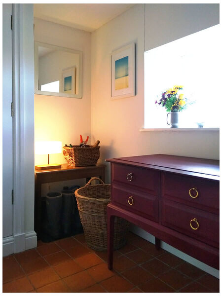Front Porch & Storage Cupboard