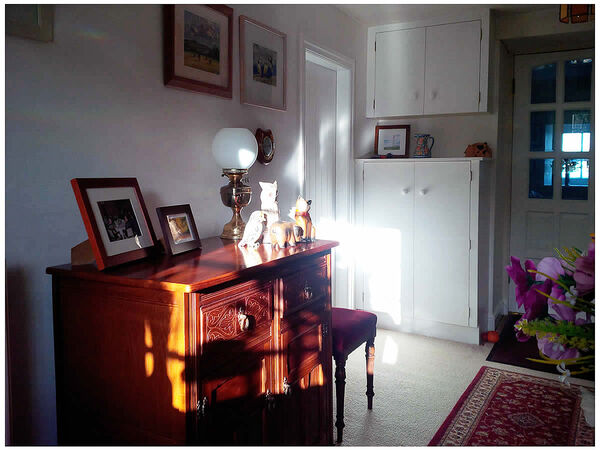 Lower Hall to Front Porch