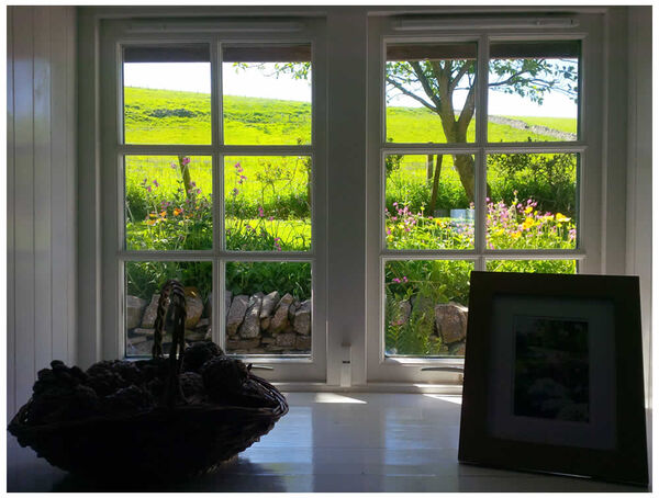 Main Bedroom Looking South in June