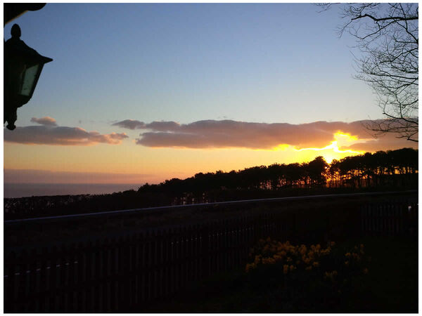 April Sunrise from the Front Porch