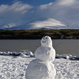 Happy Snowman Loch Morlich copy