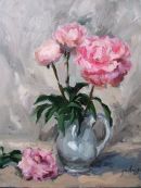 Pink peonies