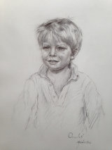 Portrait of my godson, Carlitos