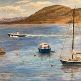 Pamela Prior. Rhos on Sea. Oil on canvas. 18x14'' £70
