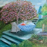 Rosie Tuszynska. April Afternoon. Oil