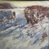 Barbara Ann Reynolds. Drifting Snow. Acrylic