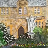 Sandra Jackson. The Friary Retreat. Mixed/ Collage