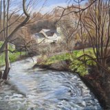Pamela Prior Loggerheads Acrylic.