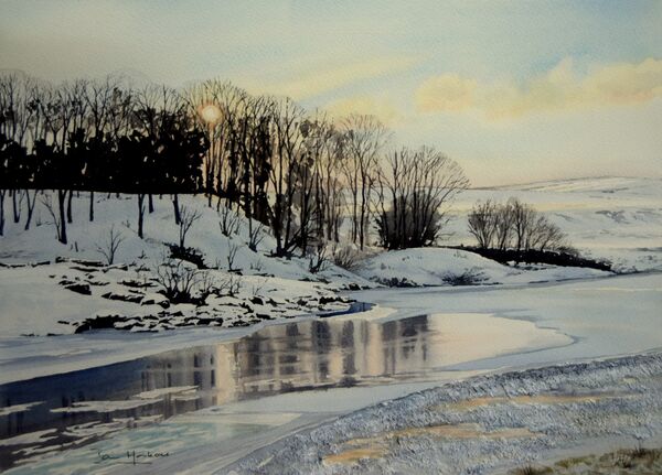 A Frozen River Tweed, Birgham