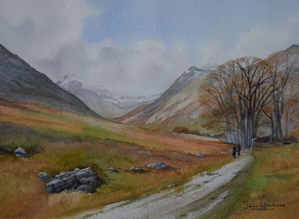 Walking Glen Sannox, Arran