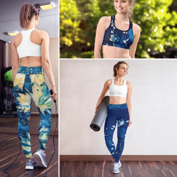 Yoga Leggings & Sports Bra Designs