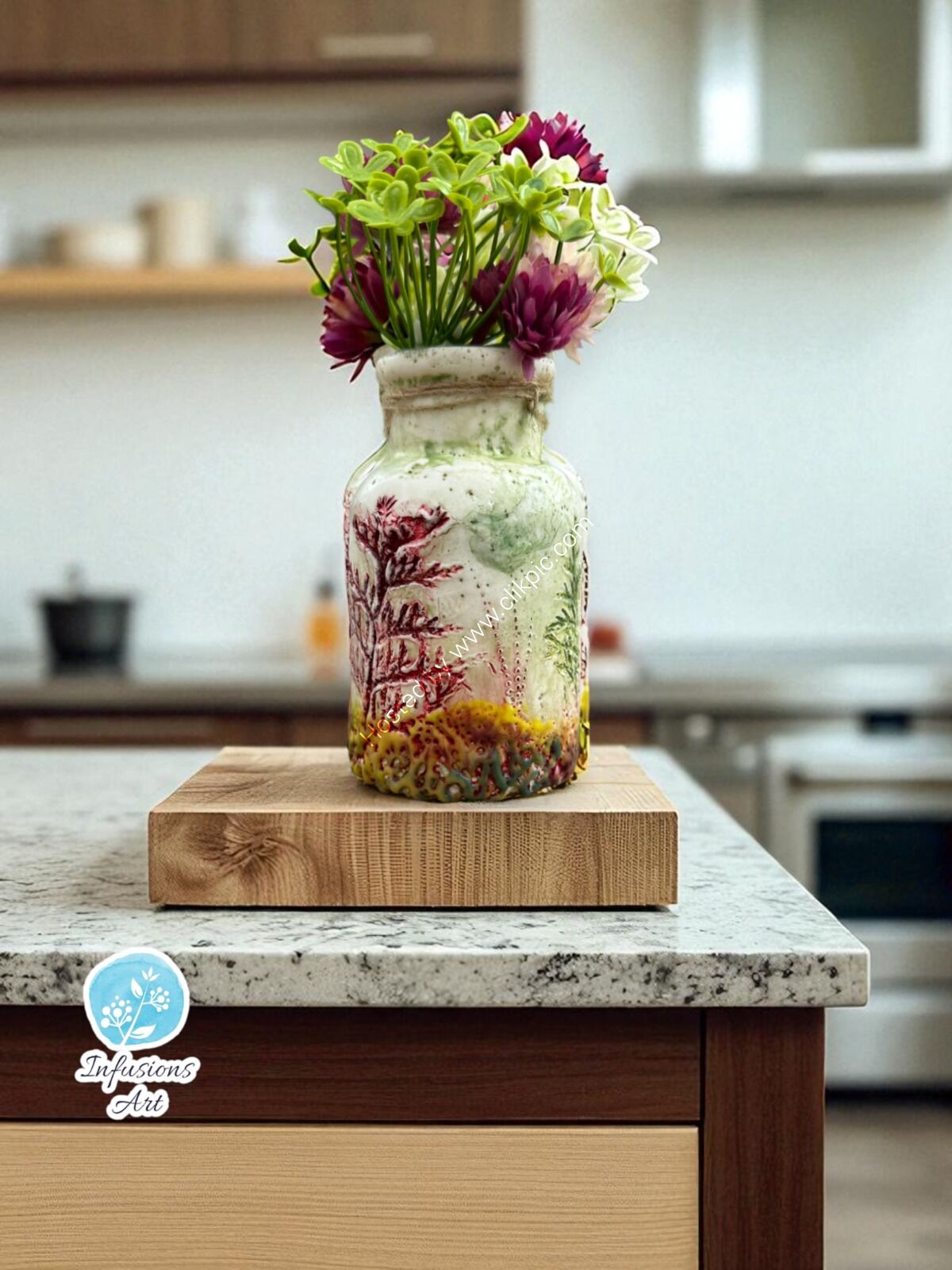 Deep Into The Woods - Bud Vase