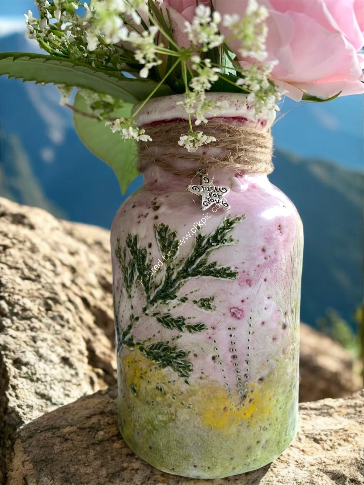 Forest Green - Bud Vase