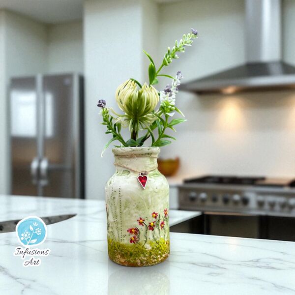 Heart Of The Forest - Bud Vase