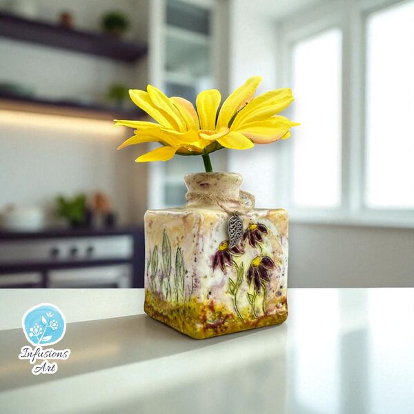 Floral Delight - Bud Vase