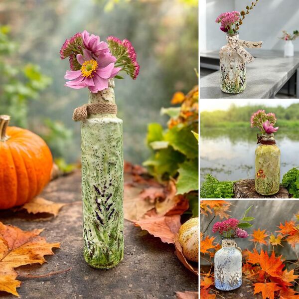 Autumn Bud Vases for Market