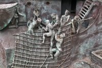 DETAIL OF MONUMENT CHATHAM DOCKYARD