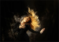 LADY WITH GOLDEN HAIR