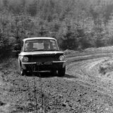 Alex Sutherland, (Hillman Imp), Granite City Rally, Kirkhill Forest, 1969