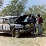 Dead Hindustan Ambassador, 8th Himalayan Rally, 1987
