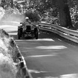 HILL CLIMB - Doune 22 June, 1980 (Unknown Historic car and driver at Garden Gate)