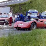 HILL CLIMB - Doune 23 June, 1985, George Tatham (McLaren M12C) Leaving the Start