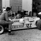 HILL CLIMB - Doune, 26 September, 1982, Graeme Wight Snr. (L) and Martin Pieraccini (In car)