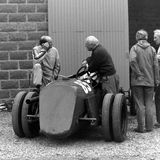 HILL CLIMB - Doune, 30 September, 1979, George Tatham (L) in earnest discussion