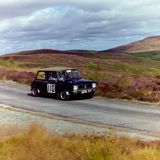 HILL CLIMB - Durris 14 September, 1986, Trevor Park (Mini) Near the Finish