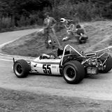 HILL CLIMB - Fintray, 03 August, 1980, David Milne (Vixen VB1) entering the Hairpin