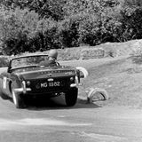 HILL CLIMB - Fintray 04 June, 1967, Ted Paterson (Triumph Spitfire) It's not an MG, and it's not 1982