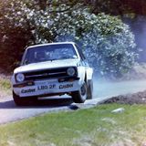 HILL CLIMB - Fintray, 05 August, 1979, David Gillanders (Ford Escort RS1800) exiting Combine Corner.
