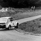 HILL CLIMB - Fintray, 05 August, 1979, David Gillanders (Ford Escort RS1800) exiting Ruin Corner