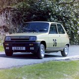HILL CLIMB - Fintray 05 August, 1979, Ted Paterson (Renault 5) Exiting Combine Corner