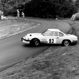 HILL CLIMB - Fintray 07 August, 1983, George Ritchie (Ginetta G15) spins at Ruin Corner (1)