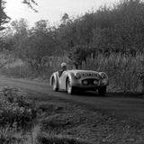 HILL CLIMB - Fintray 10 March, 1967 (Unknown driver in his Triumph TR2 en route to the Finish)