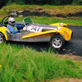 HILL CLIMB - Fintray, 11 August, 2007, Alan Nicol (Caterham 7) Entering Ruin Corner