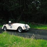 HILL CLIMB - Fintray 11 August, 2007, Dick Taylor (Morgan) Entering Ruin Corner