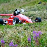 HILL CLIMB - Fintray, 11 August, 2007, George Coghill (OMS) On the short straight between Ruin and Combine Corners