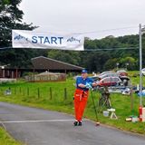 HILL CLIMB - Fintray, 11 August, 2007, It says START, Trevor Park, START....
