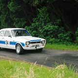 HILL CLIMB - Fintray, 11 August, 2007, Jimmy Crow (Ford Escort RS2000) Entering Ruin Corner