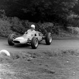 HILL CLIMB - Fintray 13 August, 1967, Harry Baird (Cooper Climax) at Combine Corner