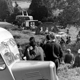 HILL CLIMB - Fintray 14 August, 1966 (Ford Cortina comes a cropper at Ruin Corner)