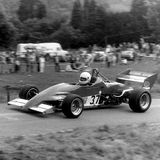 HILL CLIMB - Fintray, 14 June, 1987, Martin Pieraccini (Delta T82-86) Braking for Combine Corner