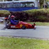 HILL CLIMB - Fintray 14 June, 1987, Phil Jeffries(Trakstar ZK86) Round Ruin Corner
