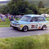HILL CLIMB - Fintray 14 June, 1987 (The Harry Simpson-Andy Tymkewycz Sunbeam Imp Sport braking for Combine Corner
