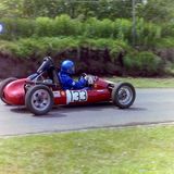 HILL CLIMB - Fintray 14 June, 1987 (Unknown driver and car round Ruin Corner)