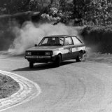 HILL CLIMB - Fintray 15 June, 1980, Colin Valentine (Talbot Sunbeam) Rally-style Round Ruin Corner
