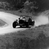 HILL CLIMB - Fintray 15 May, 1988, Graeme Wight Snr. (Marlin) Taking a wide line out of Ruin Corner
